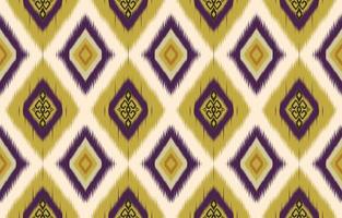 Ikat pattern design.Eethnic ikat pattern oriental African American Mexican Aztec motif textile and bohemian vector. design for background, wallpaper,carpet print, fabric, batik .vector ikat pattern. vector