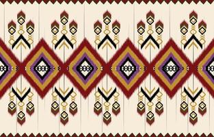 diseño de patrón ikat.eethnic patrón ikat oriental afroamericano mexicano motivo azteca textil y vector bohemio. diseño para fondo, papel tapiz, estampado de alfombras, tela, patrón batik .vector ikat.