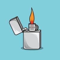 Classic Lighter for Smoker vector