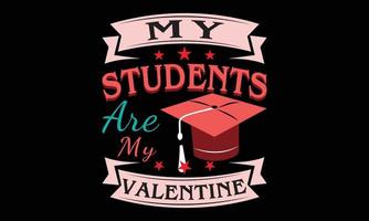 Happy Valentine Day Typography t-shirt design. Motivational Valentine Day Typography t-shirt Creative Kids, and Typography Theme Vector Illustration.