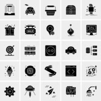 25 Universal Business Icons Vector Creative Icon Illustration to use in web and Mobile Related project