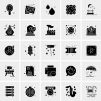 25 Universal Business Icons Vector Creative Icon Illustration to use in web and Mobile Related project