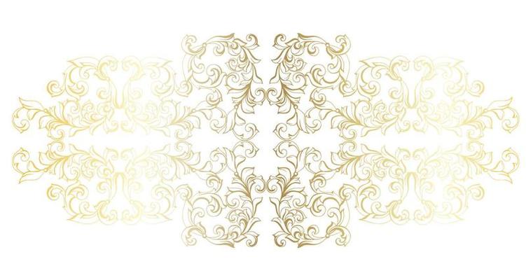 Vector damask vintage baroque scroll ornament swirl. Victorian monogram heraldic shield swirl. Retro floral leaf pattern border foliage antique  acanthus calligraphy engraved tattoo.Tile decor element