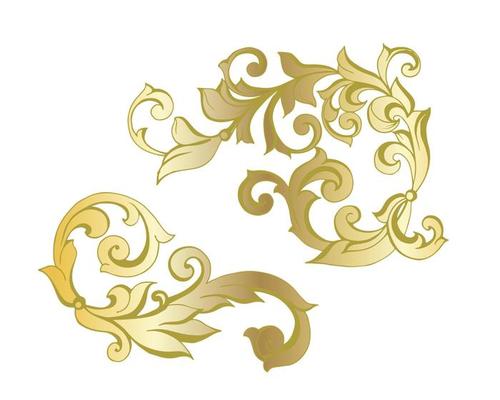 Vector damask vintage baroque scroll ornament swirl. Victorian monogram heraldic shield swirl. Retro floral leaf pattern border foliage antique  acanthus calligraphy engraved tattoo.Tile decor element