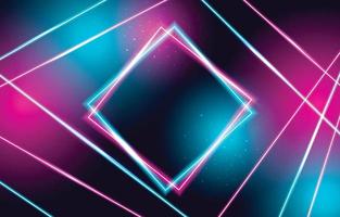 Neon Effect Background vector