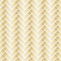 Golden Pattern with Chevron on White Background. vector