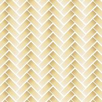 Golden Pattern with Chevron on White Background. vector