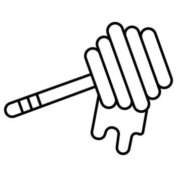 Honey Dip Which Can Easily Modify Or Edit vector