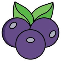 Grape Which Can Easily Modify Or Edit vector