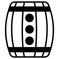 Barrel Which Can Easily Modify Or Edit vector
