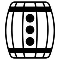 Barrel Which Can Easily Modify Or Edit vector