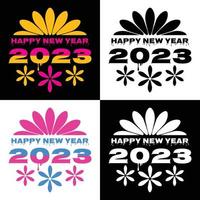 happy new year typography t shirt design for all time , new year t shirt, new year typography vector