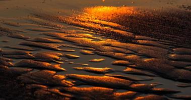 Patterns in The Beach Sand photo