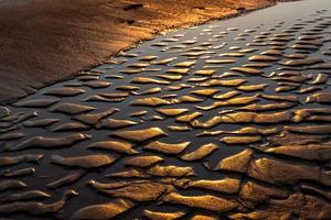 Patterns in The Beach Sand photo