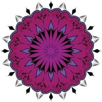 mandala template design vector