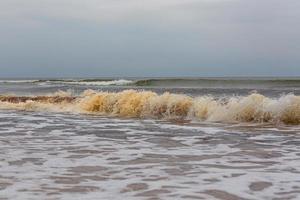 Baltic Sea Coast at Sunset photo