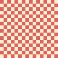Checkerboard Seamless Pattern Retro Digital Paper vector