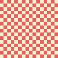 Checkerboard Seamless Pattern Retro Digital Paper vector