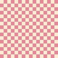 Checkerboard Seamless Pattern Retro Digital Paper vector