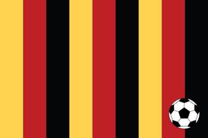 Vector background of German flag. Yellow, red and black stripes. Suitable for design background. Writing can be added