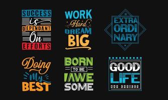 hand-drawn lettering typography. Set of inscription and motivational  for t shirts, invitation and greeting card, prints and posters. Calligraphic design vector