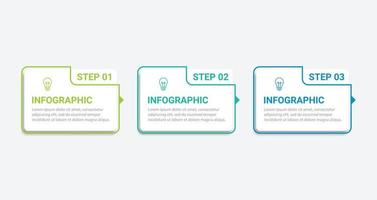 Timeline infographic design element and number options. Business concept with 3 steps. Can be used for workflow layout, diagram, annual report, web design. Vector business template for presentation.