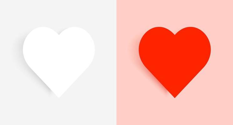White Heart Vector Art, Icons, and Graphics for Free Download