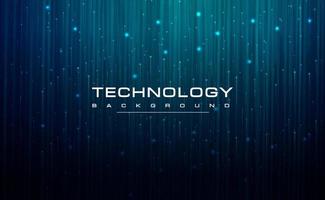 Digital technology big data speed connect blue green background, cyber cloud information, abstract communication, innovation future tech, internet network connection, Ai big data, illustration vector