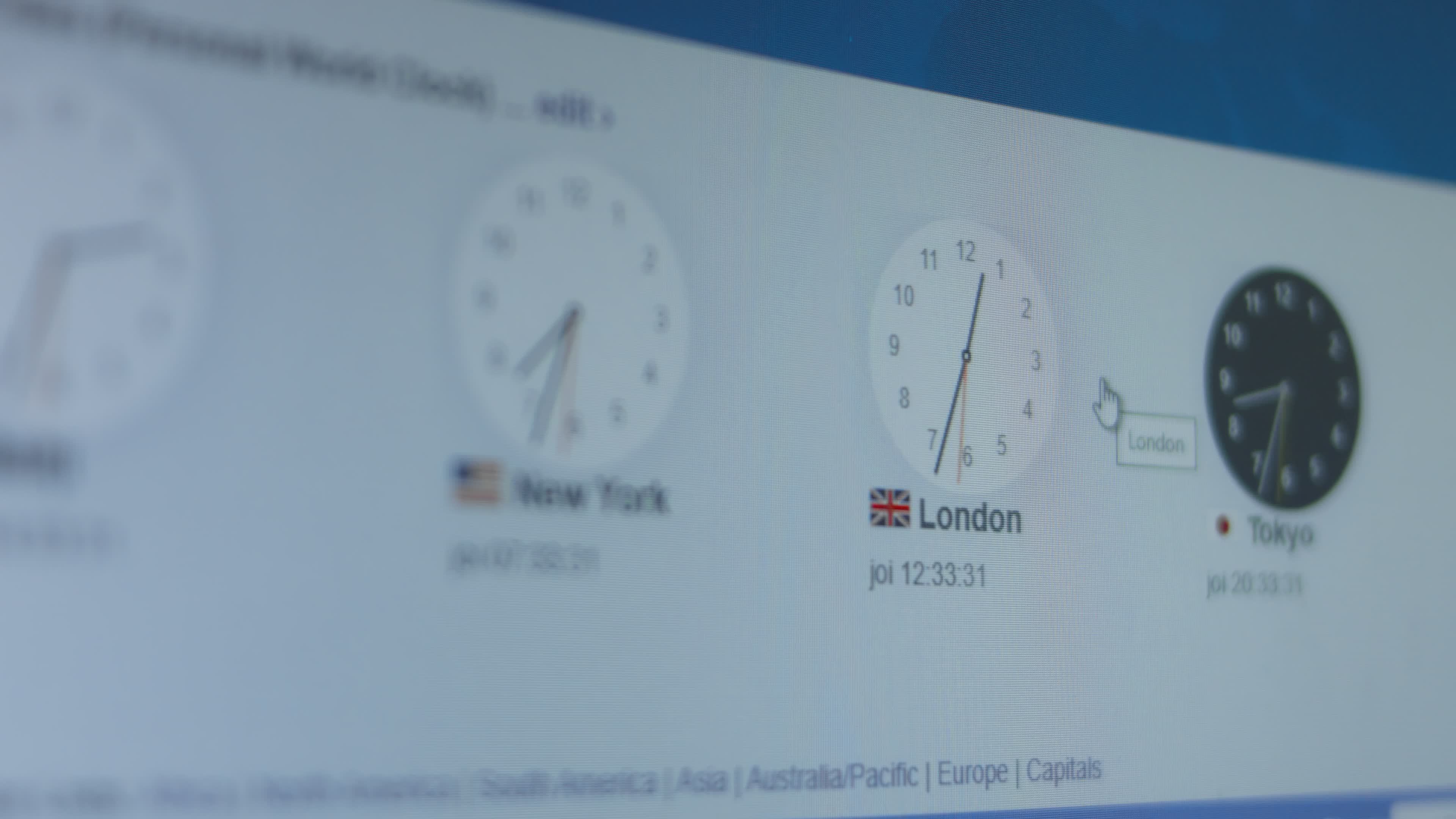 World map with different targets for cyber attack. Hacking and