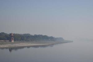 vistas del paisaje en la india foto