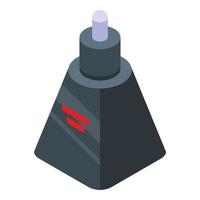 Deodorant bottle icon isometric vector. Cosmetic spray vector