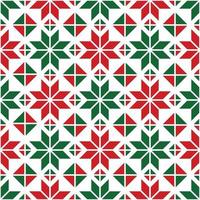 Christmas abstract seamless pattern. Design for fabric, wrapping gift paper and backgrounds. Winter holiday season. Vector illustration.