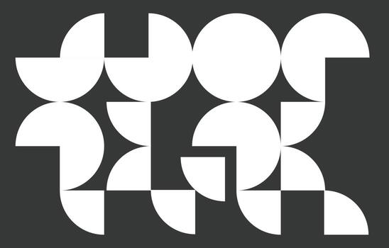 diseño de patrón de mosaico plano vector