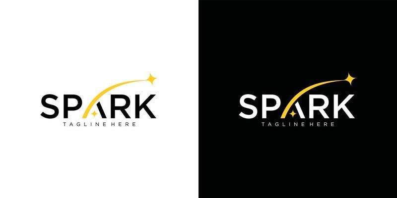 spark logo graphic vector icon