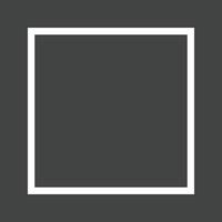 Square Line Inverted Icon vector