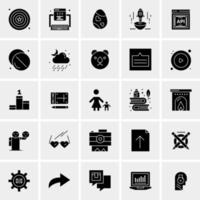 25 Universal Business Icons Vector Creative Icon Illustration to use in web and Mobile Related project