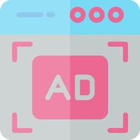 Ad Vector Icon Design