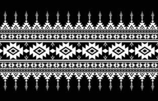 diseño de patrón de tela americana. use la geometría para crear un patrón de tela. diseño para la industria textil, fondo, moqueta, papel pintado, ropa, batik y tejido étnico. vector