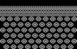 American fabric pattern design. Use geometry to create a fabric pattern. Design for textile industry, background, carpet, wallpaper, clothing, Batik, and ethnic fabric. vector