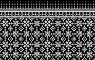 American fabric pattern design. Use geometry to create a fabric pattern. Design for textile industry, background, carpet, wallpaper, clothing, Batik, and ethnic fabric. vector