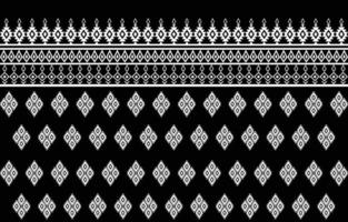 American fabric pattern design. Use geometry to create a fabric pattern. Design for textile industry, background, carpet, wallpaper, clothing, Batik, and ethnic fabric. vector