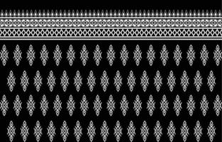 American fabric pattern design. Use geometry to create a fabric pattern. Design for textile industry, background, carpet, wallpaper, clothing, Batik, and ethnic fabric. vector