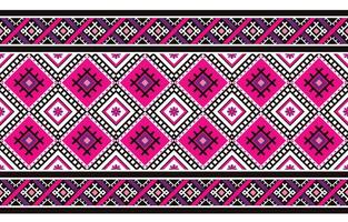 American fabric pattern design. Use geometry to create a fabric pattern. Design for textile industry, background, carpet, wallpaper, clothing, Batik, and ethnic fabric. Colorful. vector
