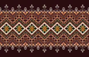 American fabric pattern design. Use geometry to create a fabric pattern. Design for textile industry, background, carpet, wallpaper, clothing, Batik, and ethnic fabric. Colorful. vector