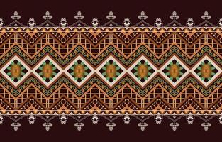 American fabric pattern design. Use geometry to create a fabric pattern. Design for textile industry, background, carpet, wallpaper, clothing, Batik, and ethnic fabric. Colorful. vector