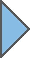 Caret Right Vector Icon Design