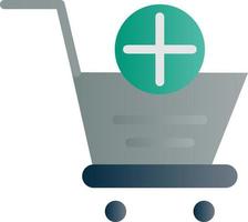 Cart Plus Vector Icon Design