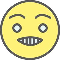Angry Vector Icon Design