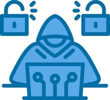 Cyber Attack Vector Icon Design