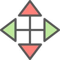 Arrows Alt Vector Icon Design